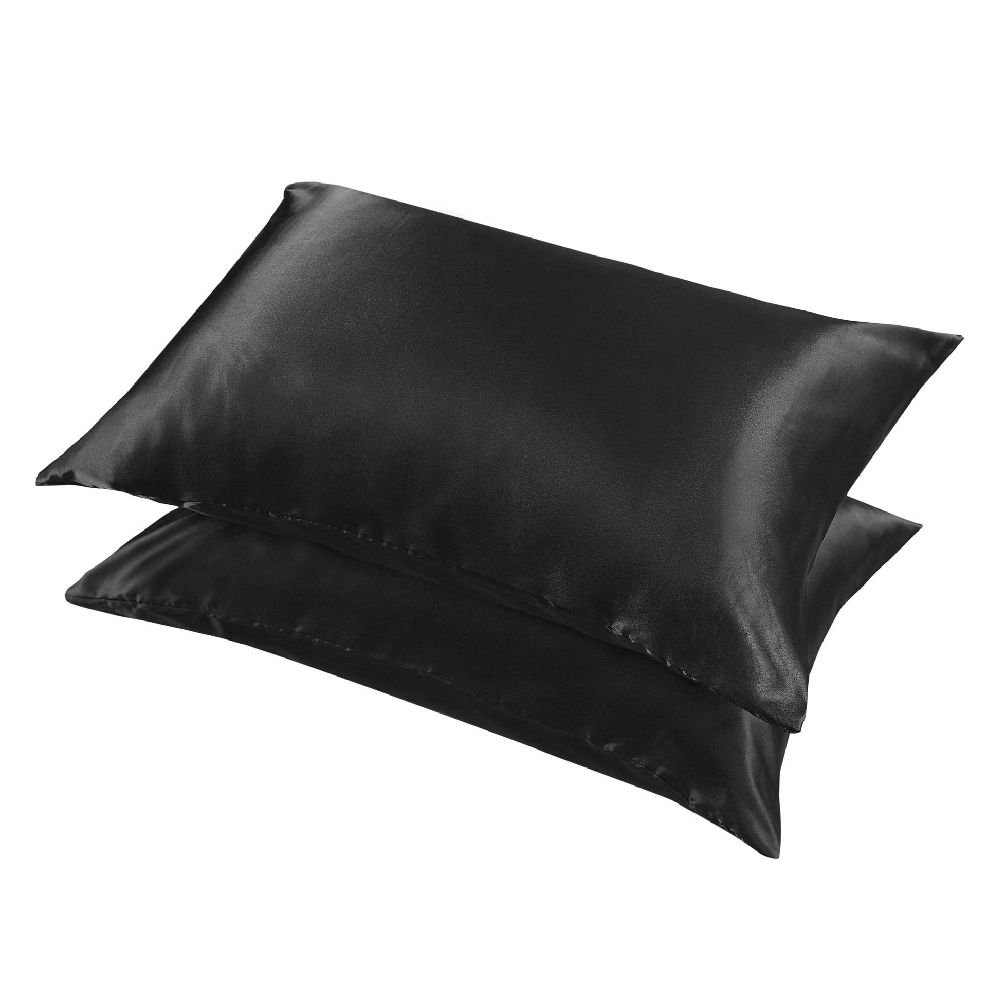 2 Pack Satin Silk Pillowcase / Pillow Cover